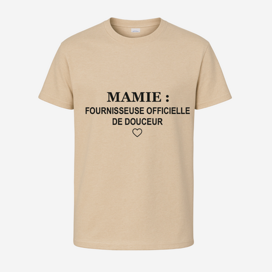 "Mamie/papi : fournisseur officiel de douceur"