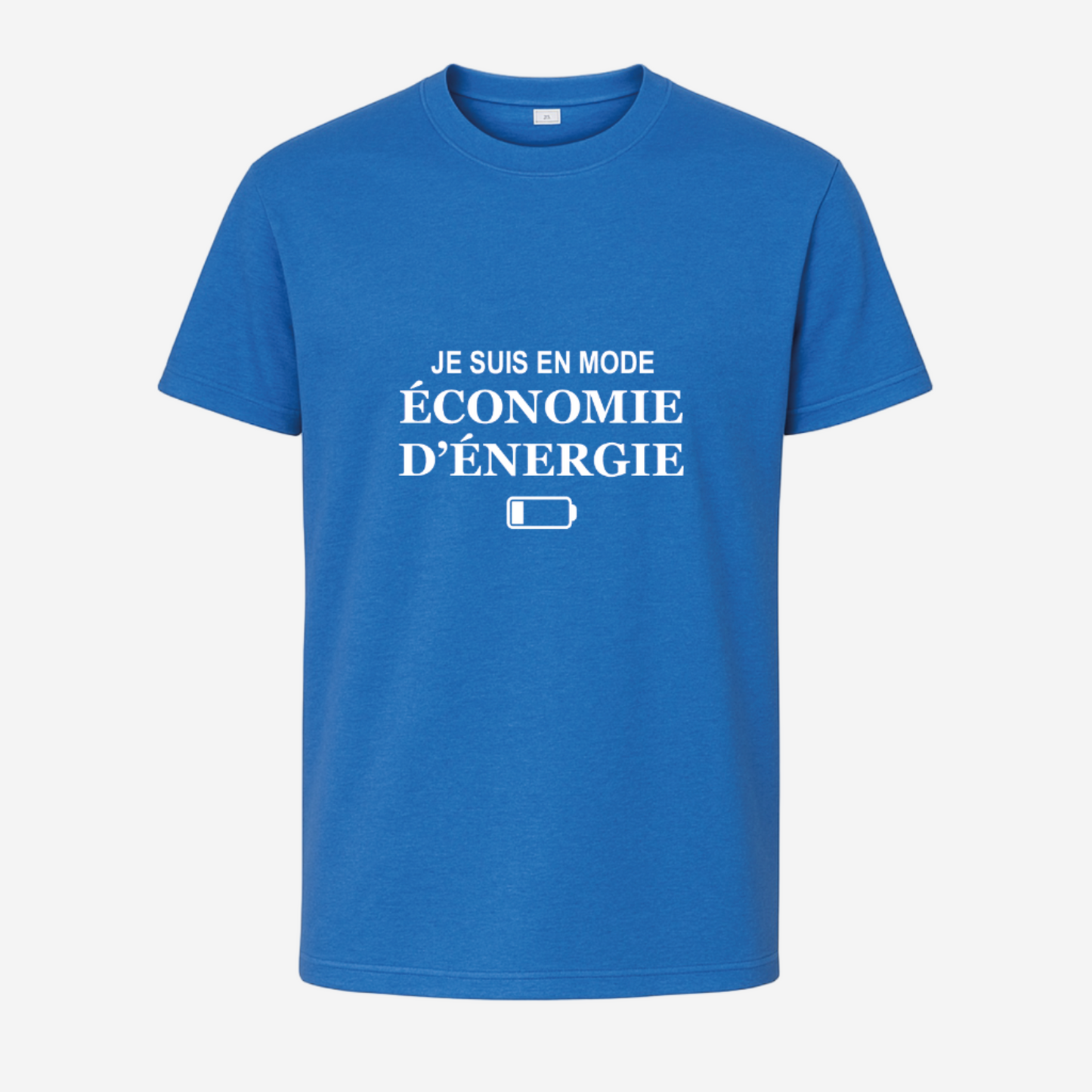 "Je suis en mode économie d'énergie"