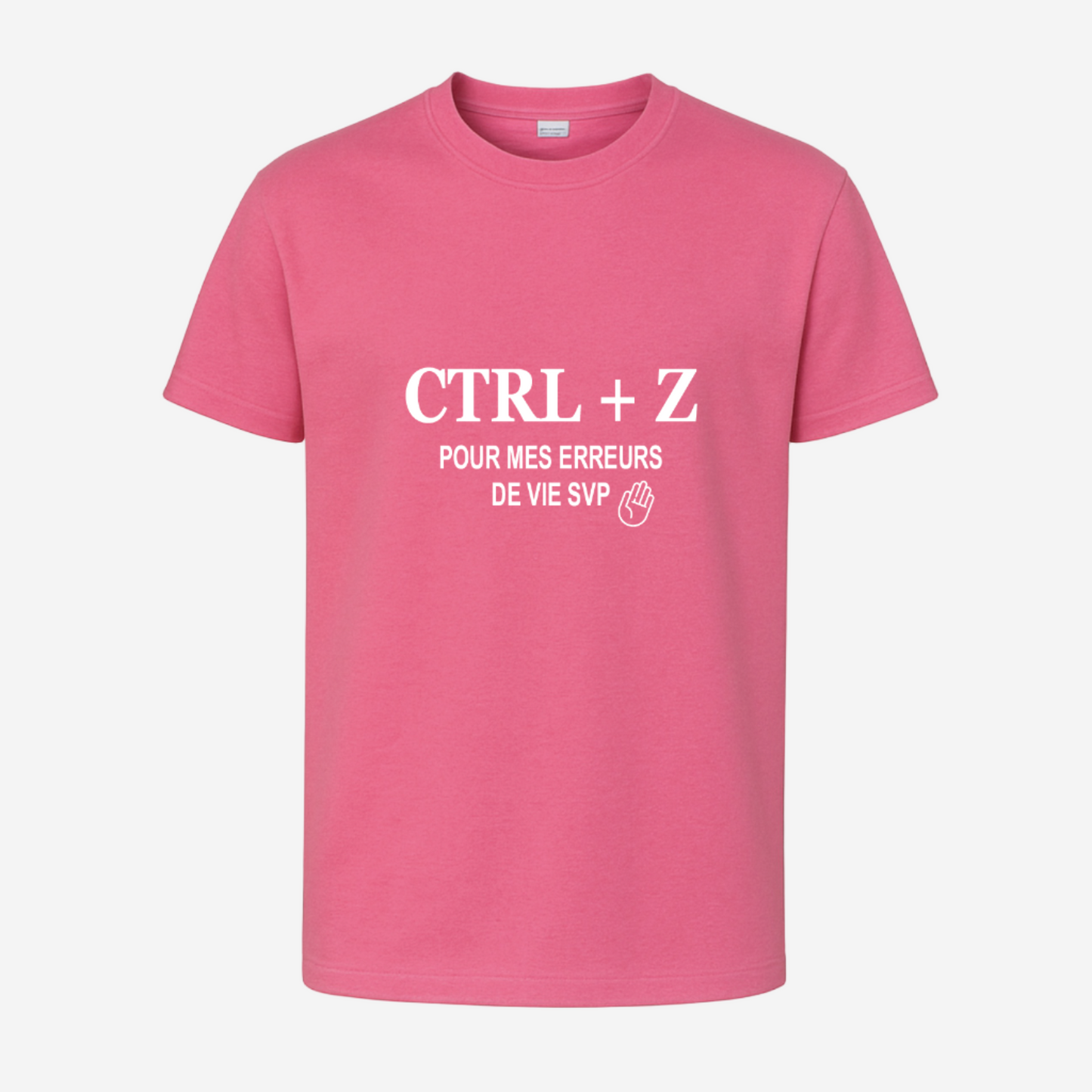 "Ctrl + Z pour mes erreurs de vie svp"