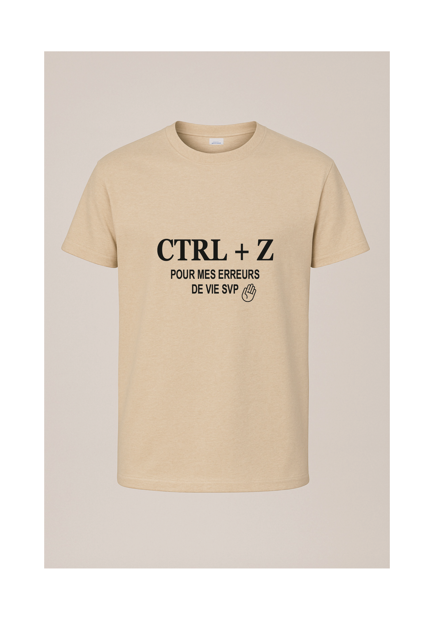 "Ctrl + Z pour mes erreurs de vie svp"