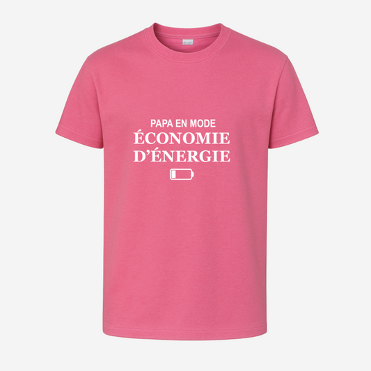 "Papa/maman en mode économie d'énergie"