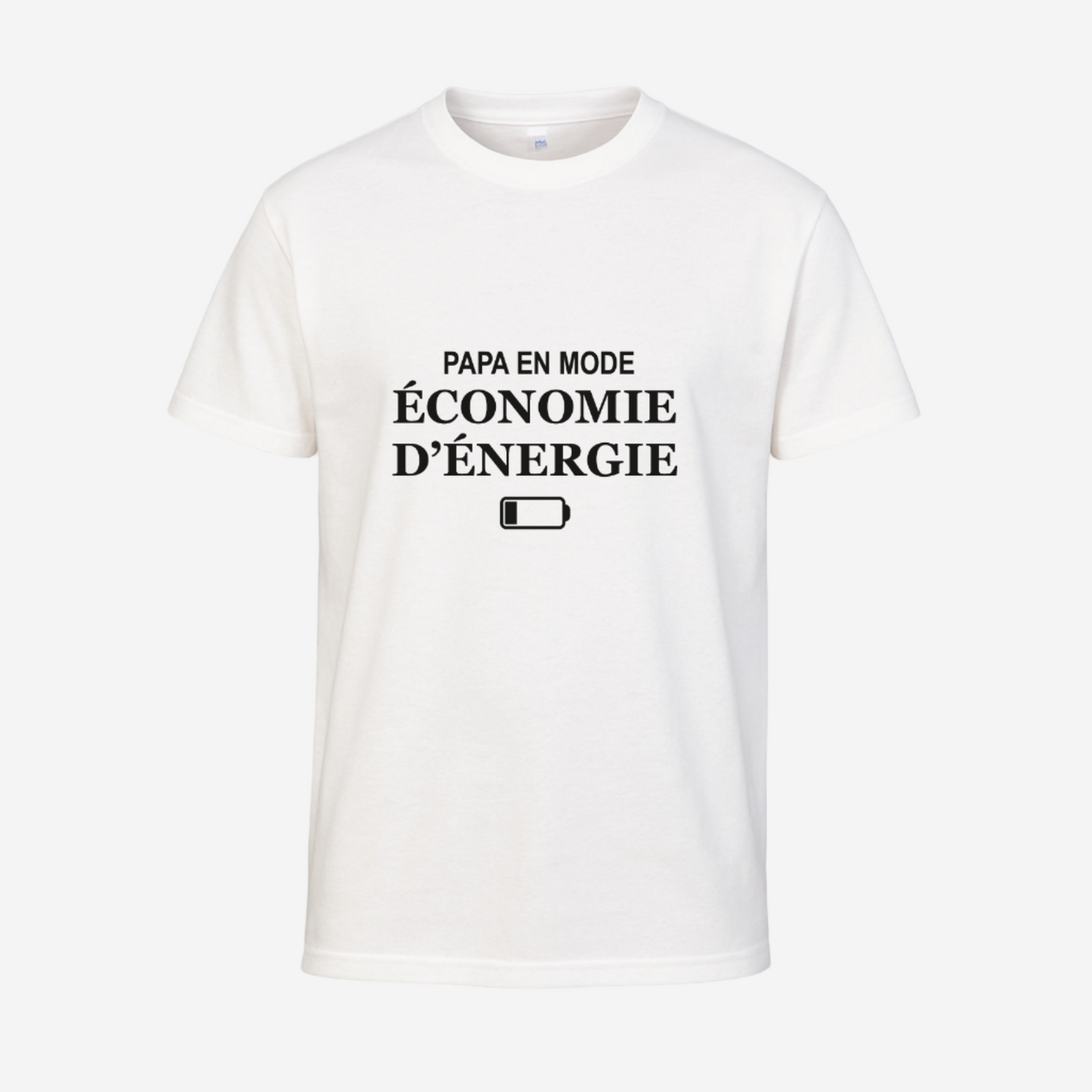 "Papa/maman en mode économie d'énergie"