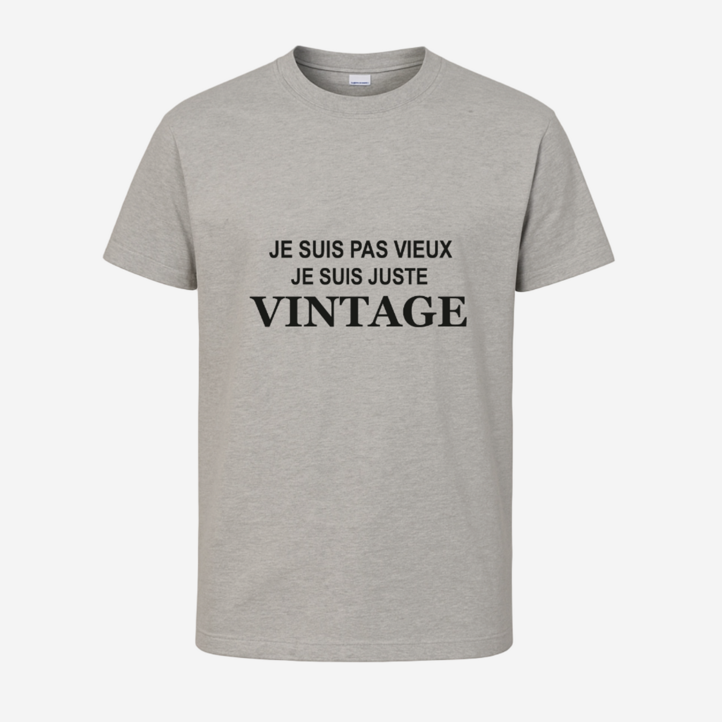 "Je ne suis pas vieux/vieille, je suis vintage"