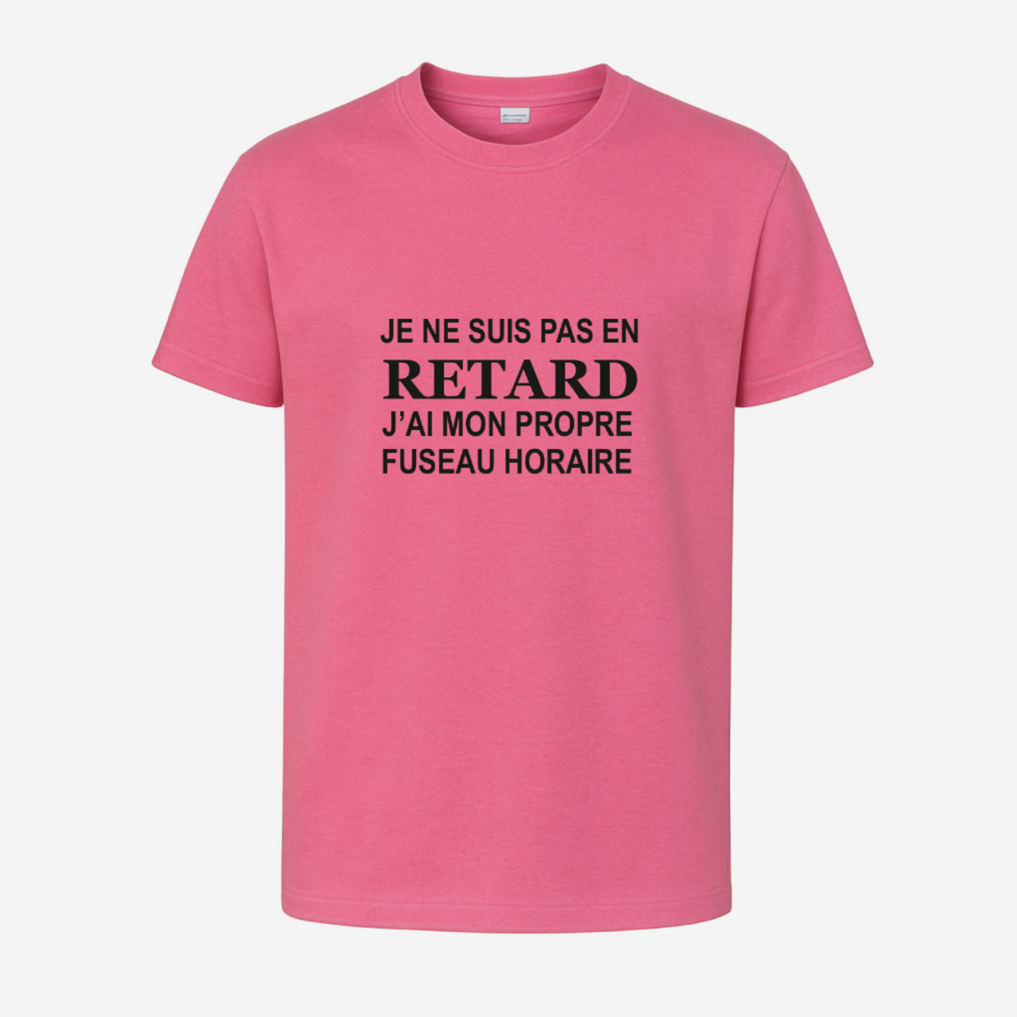 "Je ne suis pas en retard, j'ai mon propre fuseau horaire"