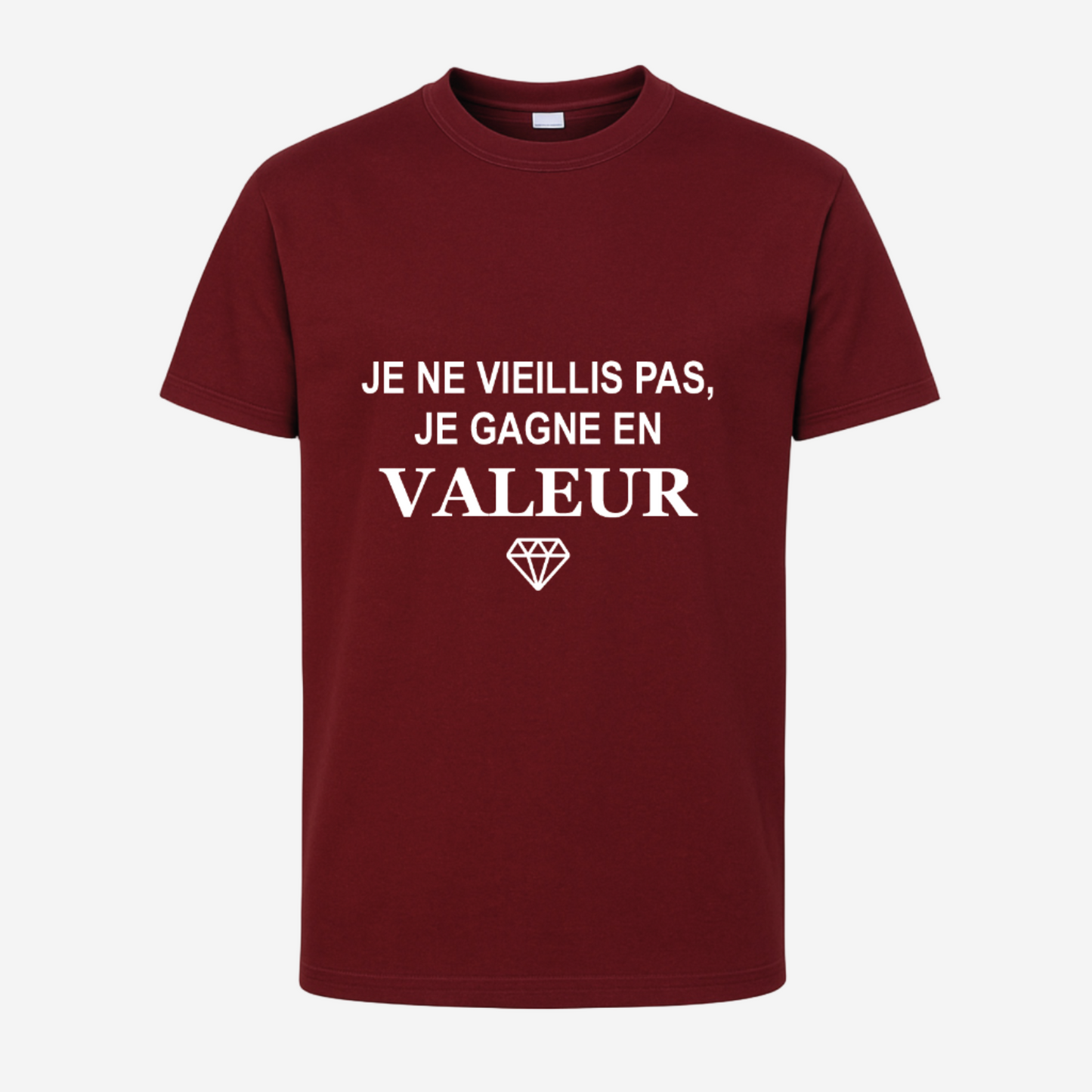 "Je ne vieillis pas, je gagne en valeur"