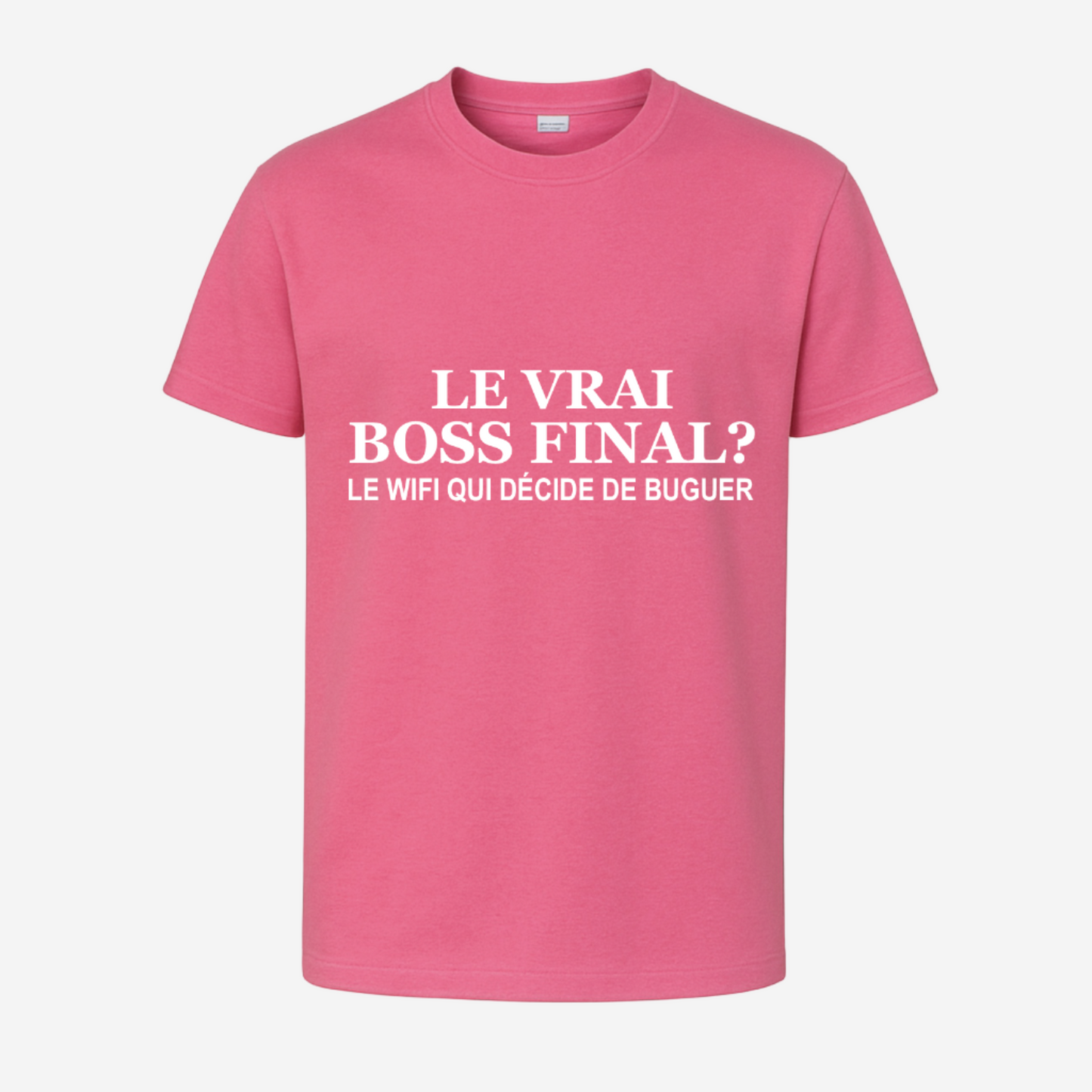 "Le vrai boss final ? Le wifi qui décide de bugué"