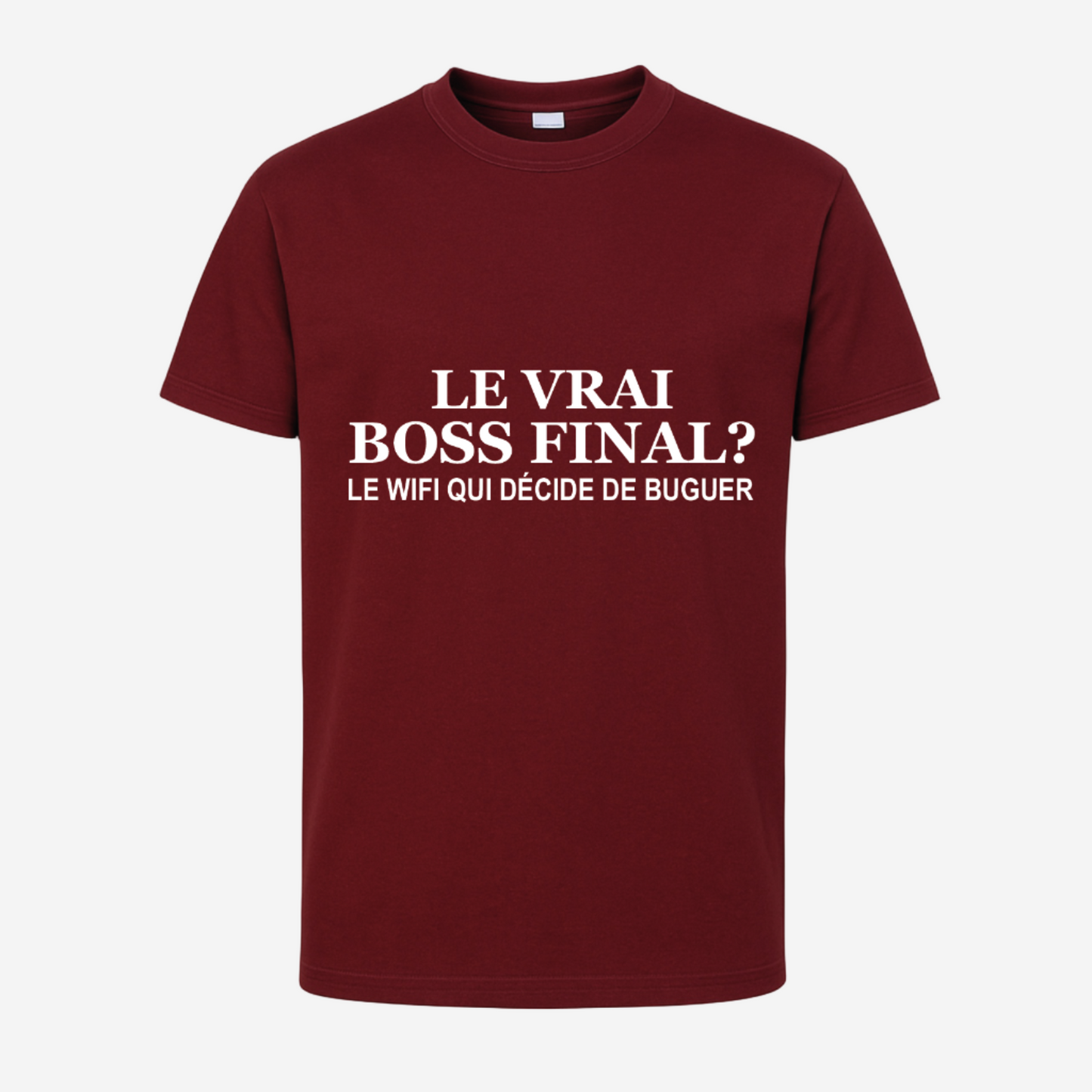 "Le vrai boss final ? Le wifi qui décide de bugué"