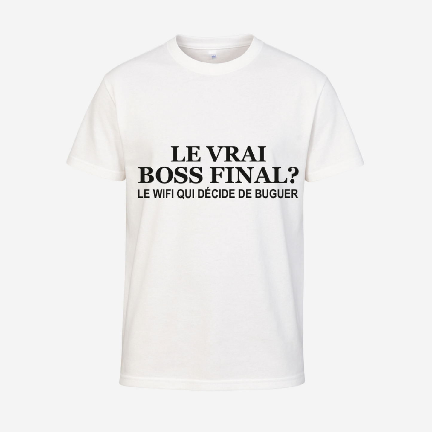 "Le vrai boss final ? Le wifi qui décide de bugué"