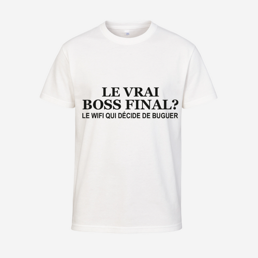 "Le vrai boss final ? Le wifi qui décide de bugué"