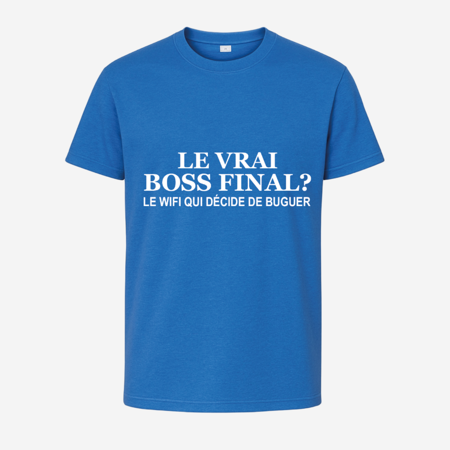 "Le vrai boss final ? Le wifi qui décide de bugué"