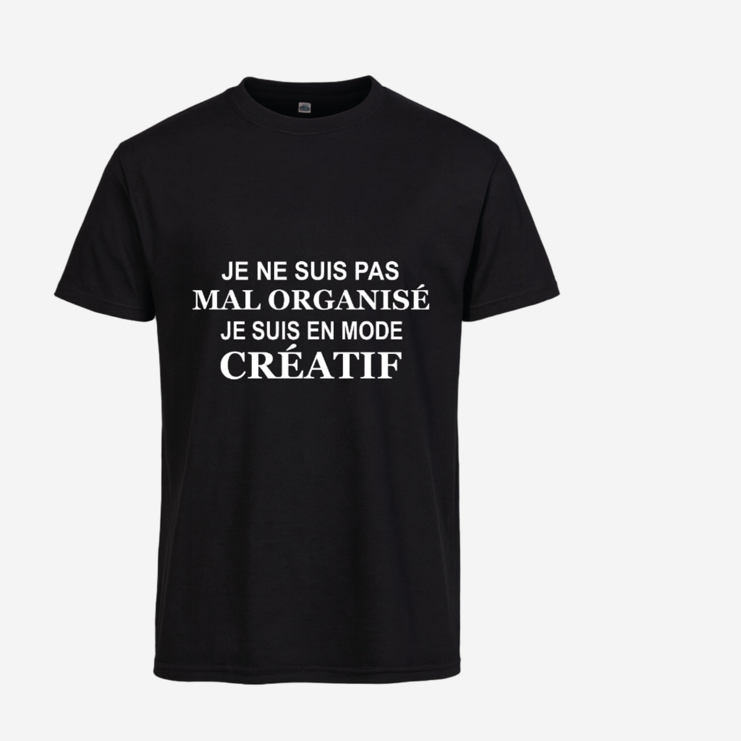 "Je ne suis pas mal organisé, je suis en mode créatif"