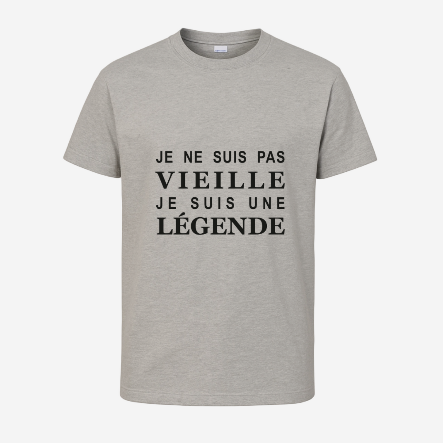 "Je ne suis pas vieux/vieille, je suis une légende"