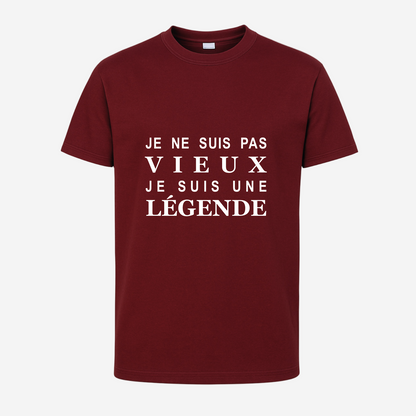 "Je ne suis pas vieux/vieille, je suis une légende"