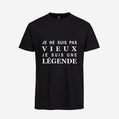 "Je ne suis pas vieux/vieille, je suis une légende"
