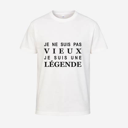 "Je ne suis pas vieux/vieille, je suis une légende"