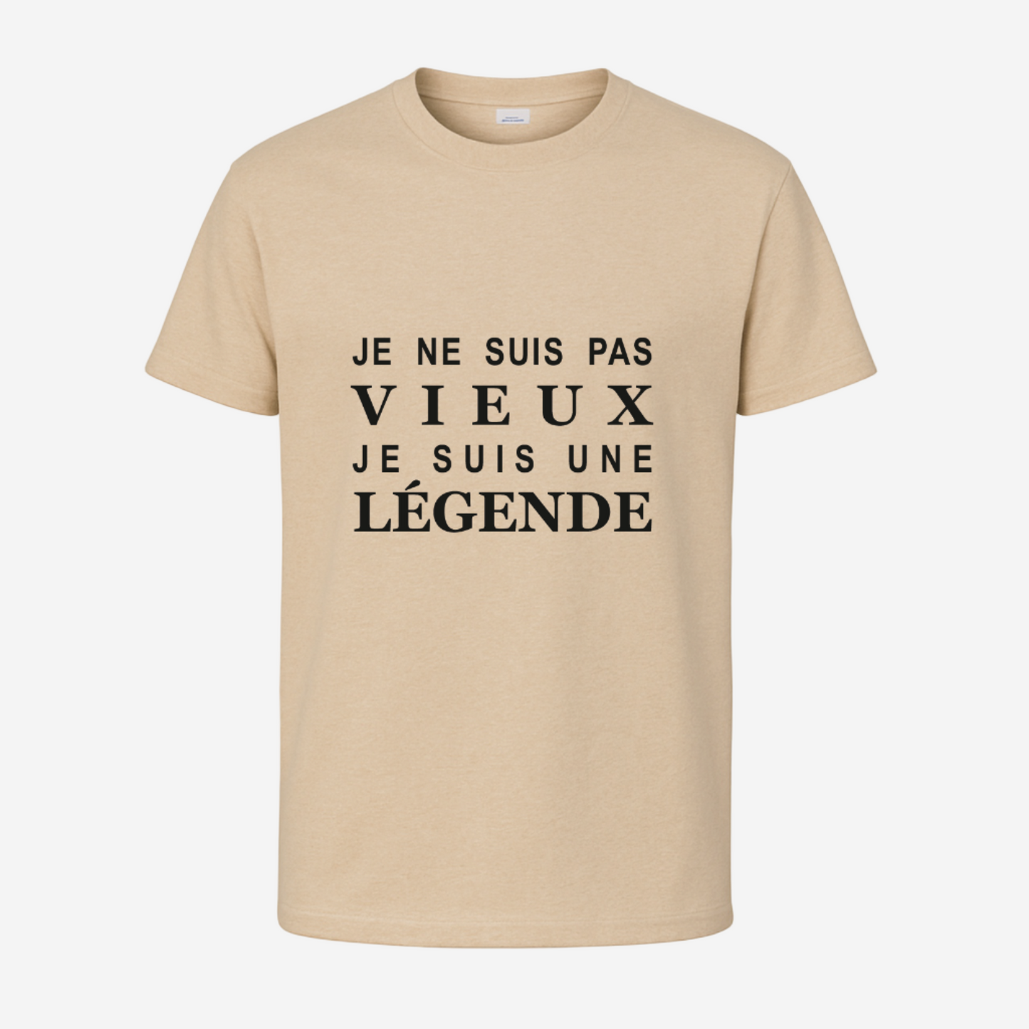 "Je ne suis pas vieux/vieille, je suis une légende"