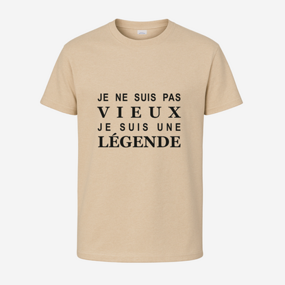 "Je ne suis pas vieux/vieille, je suis une légende"