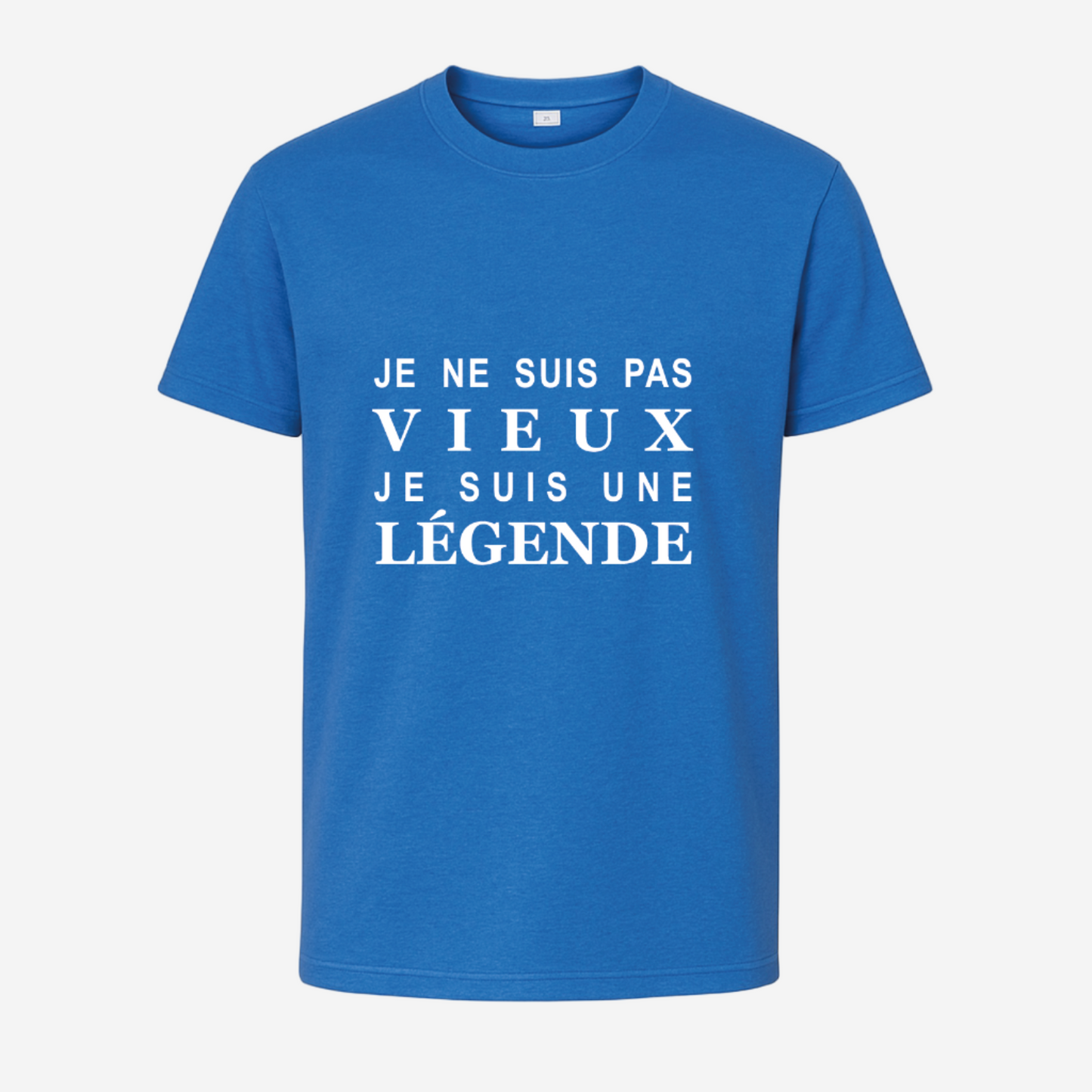 "Je ne suis pas vieux/vieille, je suis une légende"