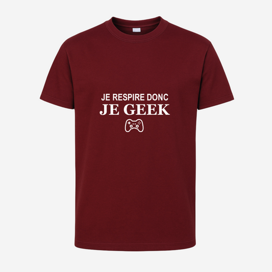 "Je respire donc je geek"