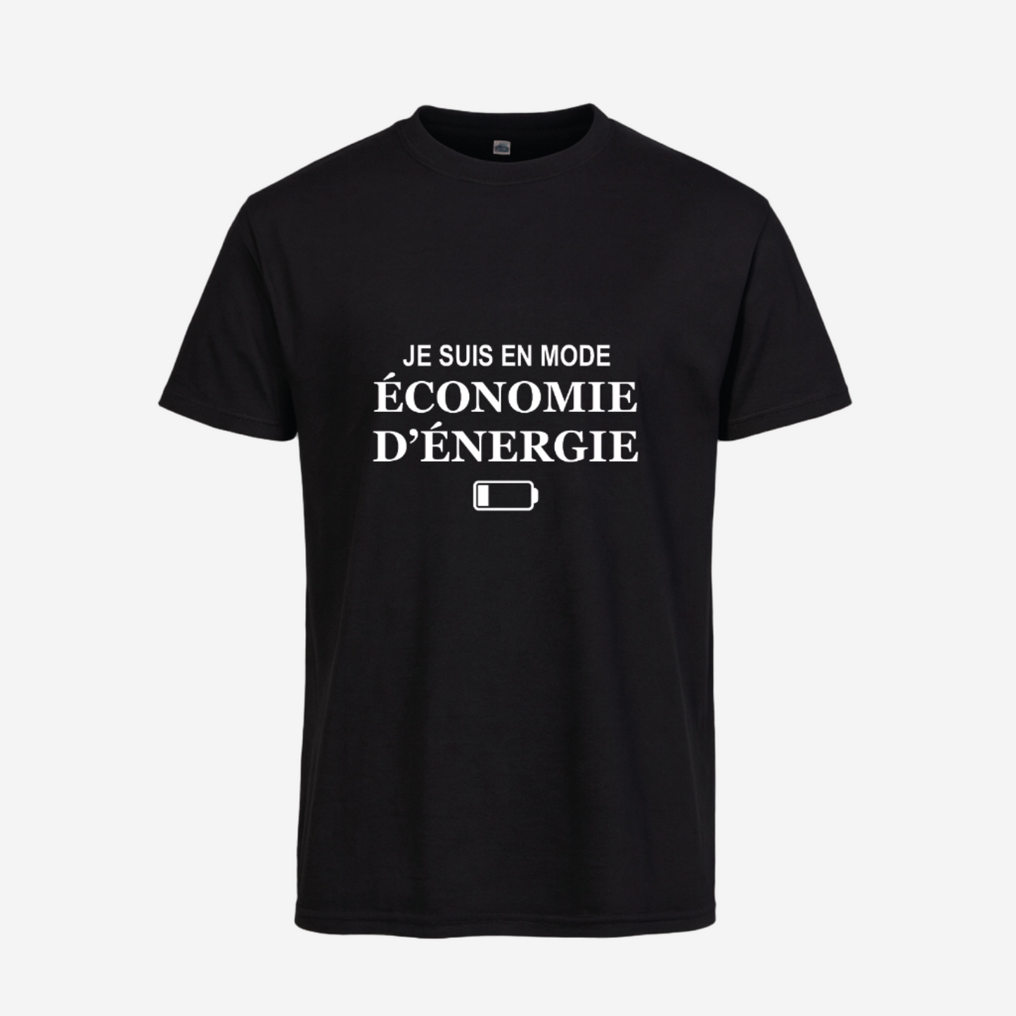 "Je suis en mode économie d'énergie"