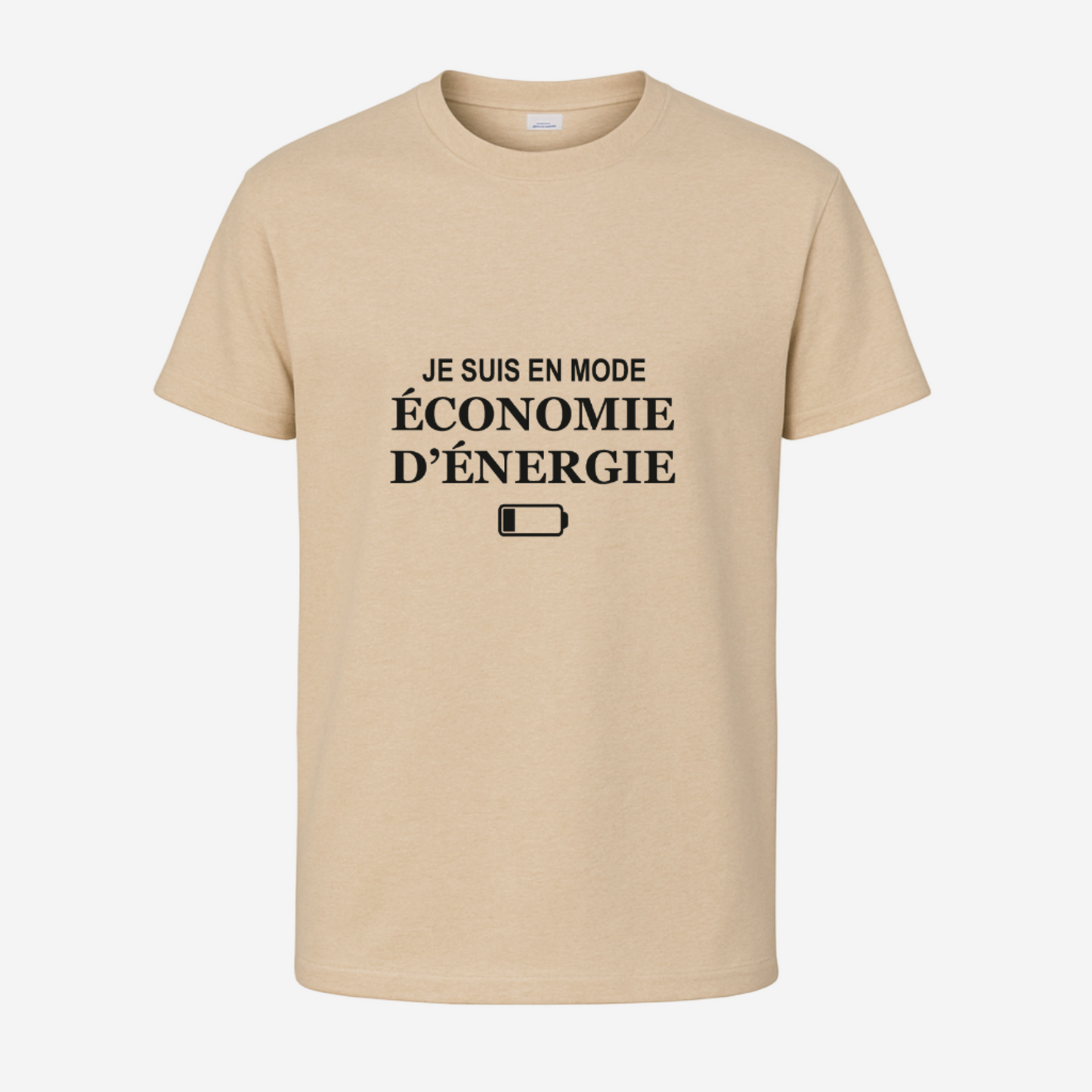 "Je suis en mode économie d'énergie"